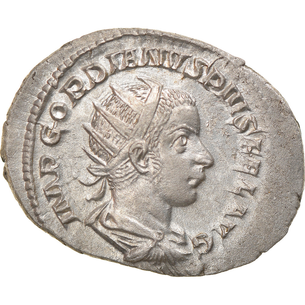 Münze, Gordian III, Antoninianus, 242, Roma, VZ, Billon, RIC:93