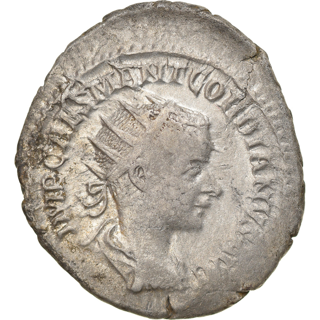 Moneta, Gordian III, Antoninianus, 238, Roma, EF(40-45), Bilon, RIC:3