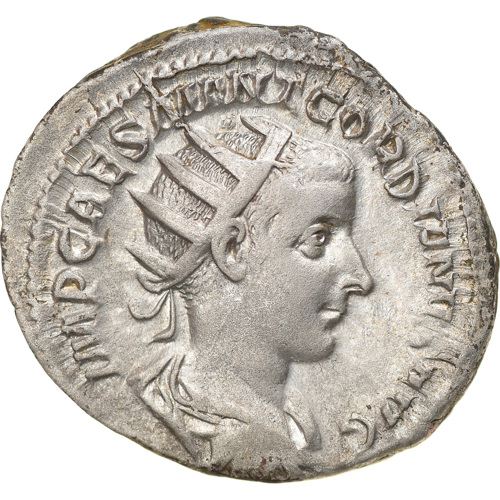 Coin, Gordian III, Antoninianus, 238, Roma, AU(55-58), Billon, RIC:3.