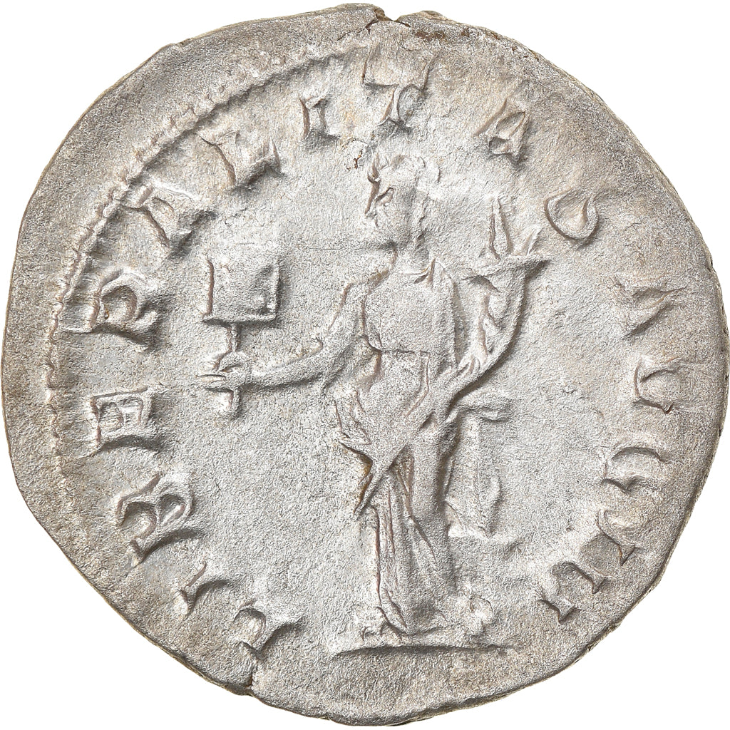 Coin, Gordian III, Antoninianus, 239-240, Roma, AU(55-58), Billon, RIC:67