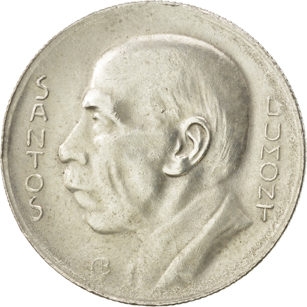 Coin, Brazil, 5000 Reis, 1936, AU(55-58), Silver, KM:543