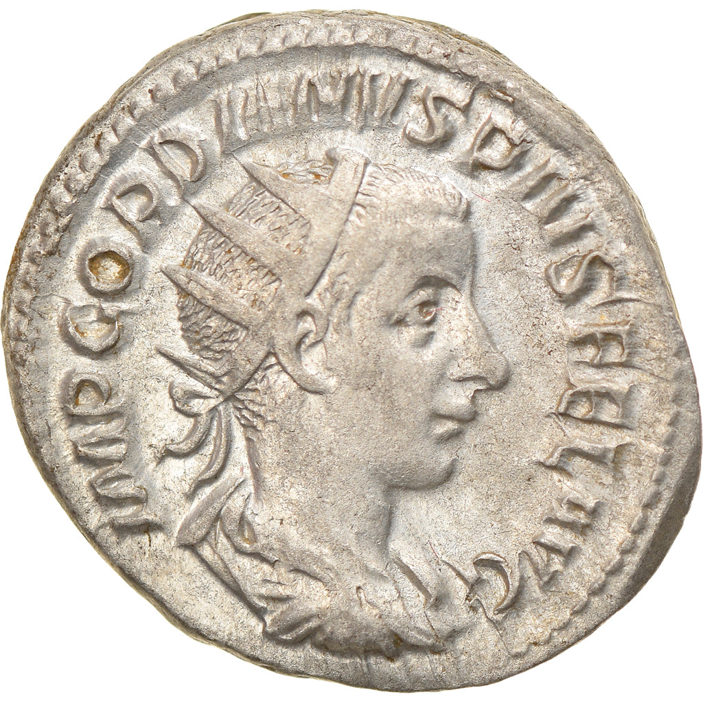 Moneta, Gordian III, Antoninianus, 239-240, Roma, EF(40-45), Bilon, RIC:70