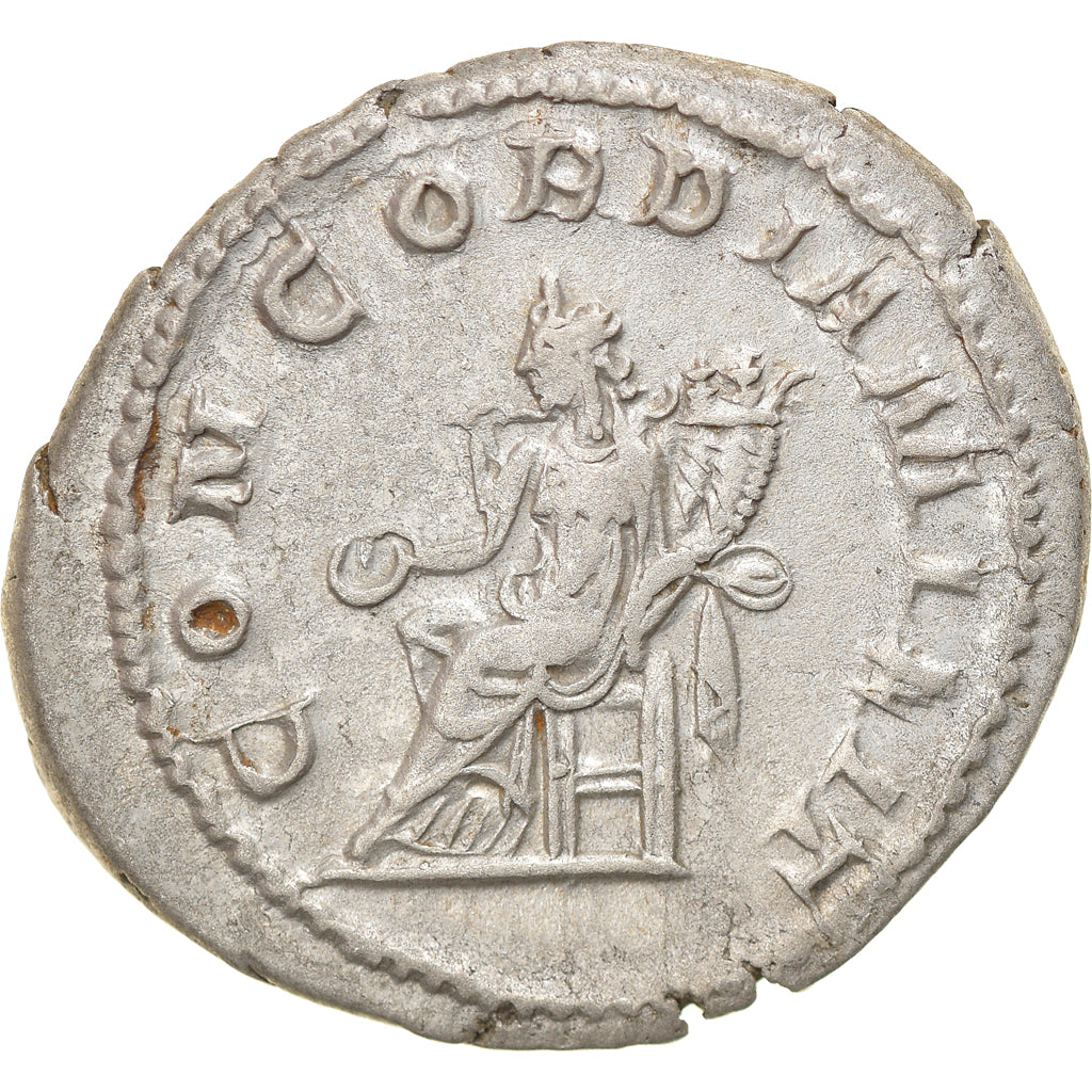 Moneta, Gordian III, Antoninianus, 239-240, Roma, EF(40-45), Bilon, RIC:65
