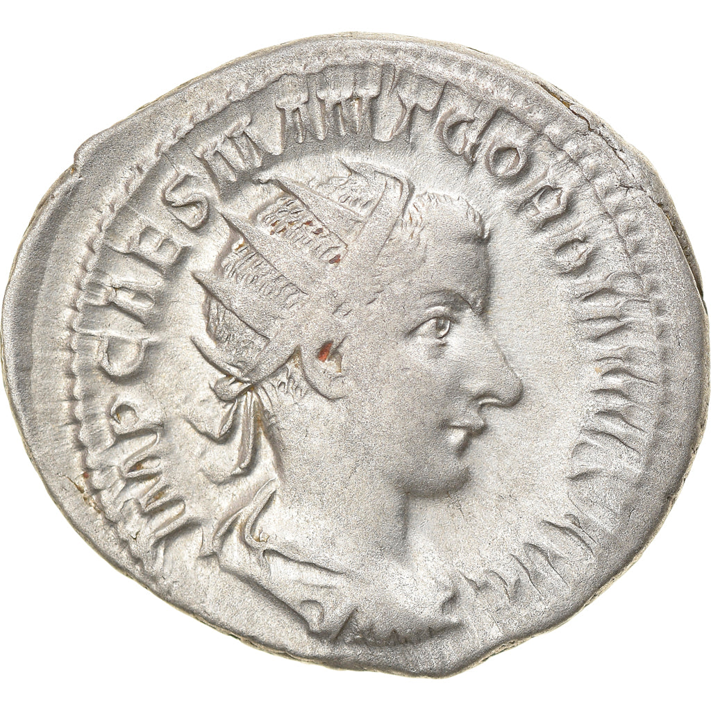 Moneta, Gordian III, Antoninianus, 239, Roma, AU(50-53), Bilon, RIC:37