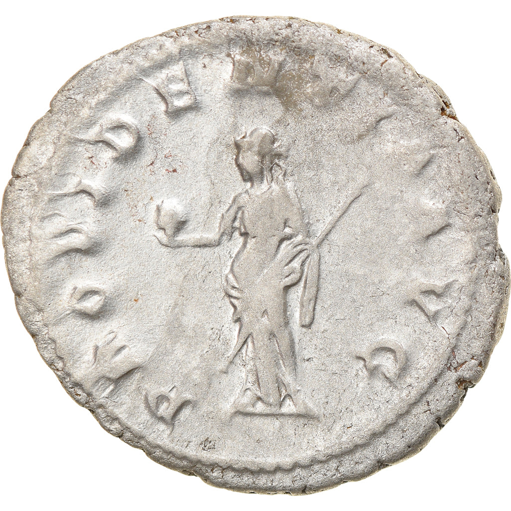 Moneta, Gordian III, Antoninianus, 238, Roma, AU(50-53), Bilon, RIC:4