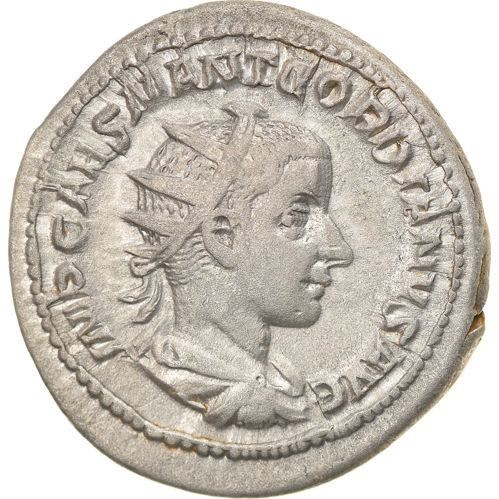 Moneta, Gordian III, Antoninianus, 238, Roma, AU(50-53), Bilon, RIC:6