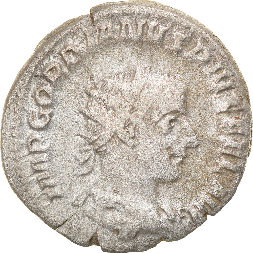 Coin, Gordian III, Antoninianus, 243, Roma, VF(30-35), Billon, RIC:142