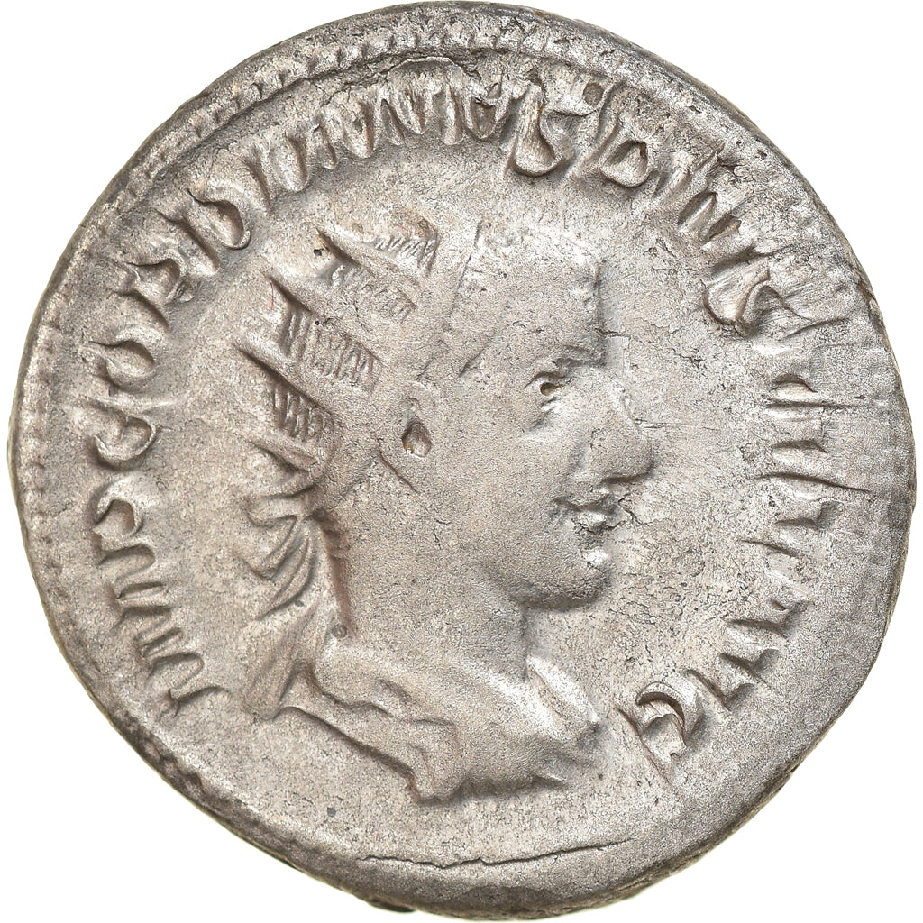 Moeda, Gordian III, Antoninianus, 243, Roma, EF(40-45), Lingote, RIC:142