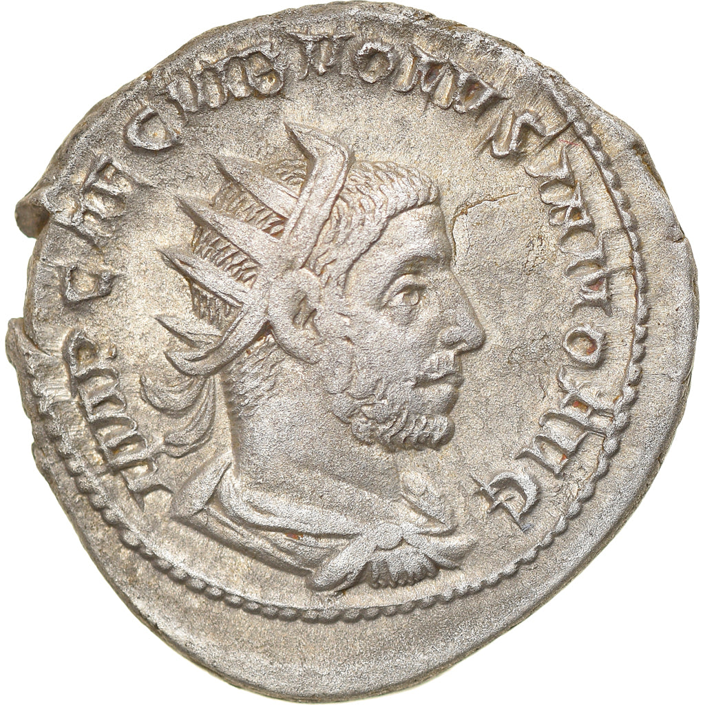 Coin, Volusian, Antoninianus, 253, Roma, AU(50-53), Billon, RIC:141