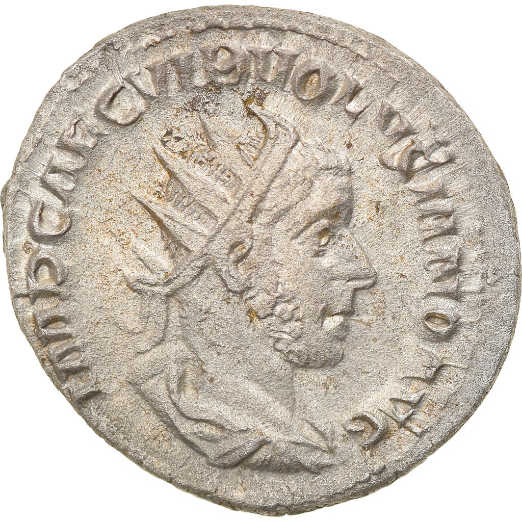 Coin, Volusian, Antoninianus, 253, Roma, AU(50-53), Billon, RIC:140