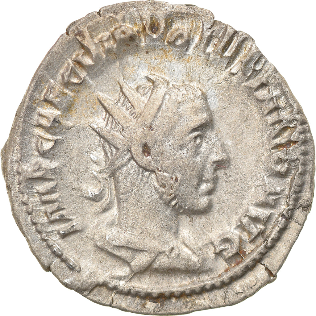 Coin, Volusian, Antoninianus, 251-252, Roma, EF(40-45), Billon, RIC:168