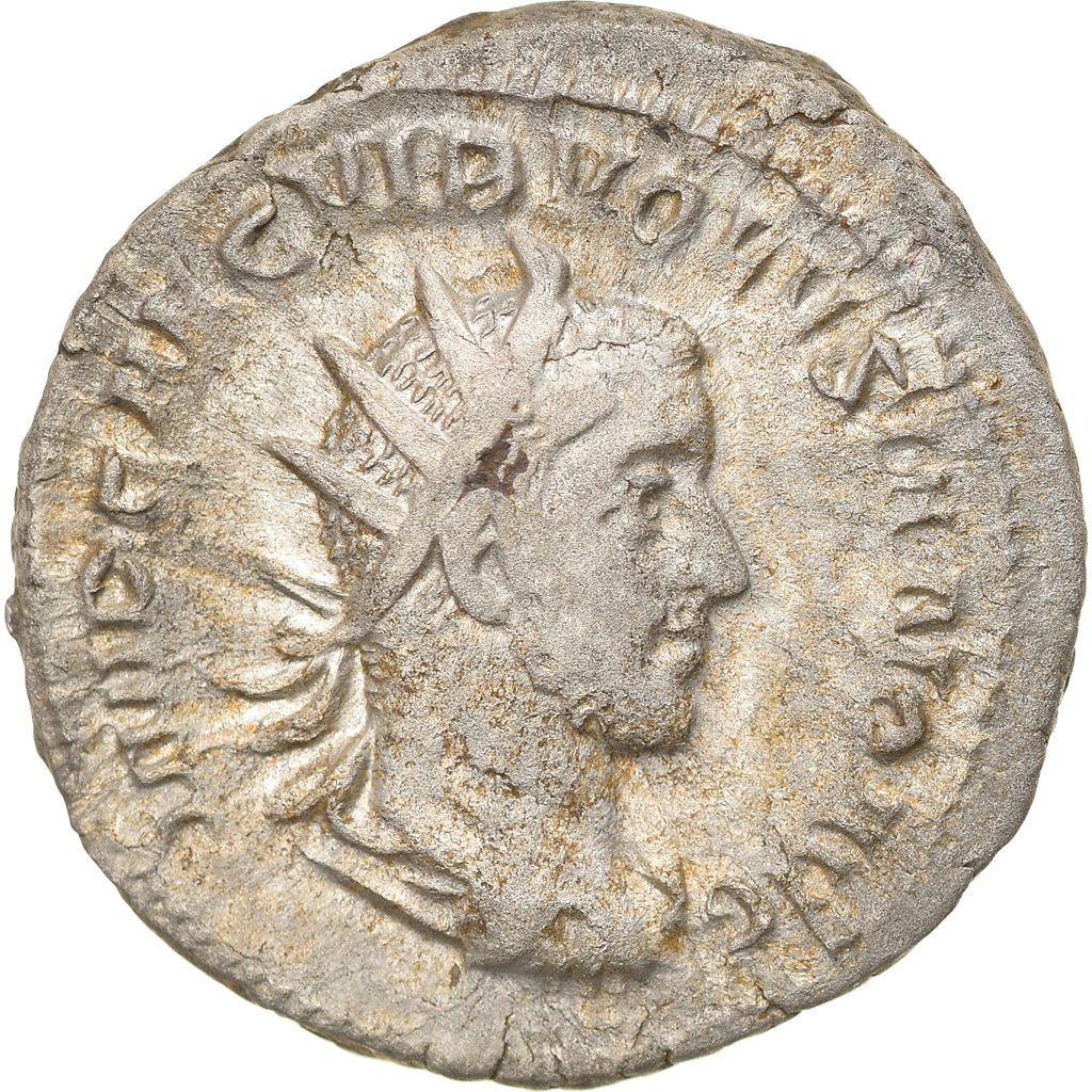 Moneta, Volusian, Antoninianus, 253, Roma, BB, Biglione, RIC:166