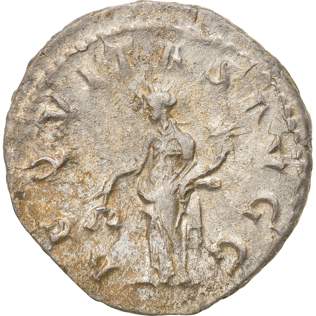 Moneta, Volusian, Antoninianus, 253, Roma, BB, Biglione, RIC:166