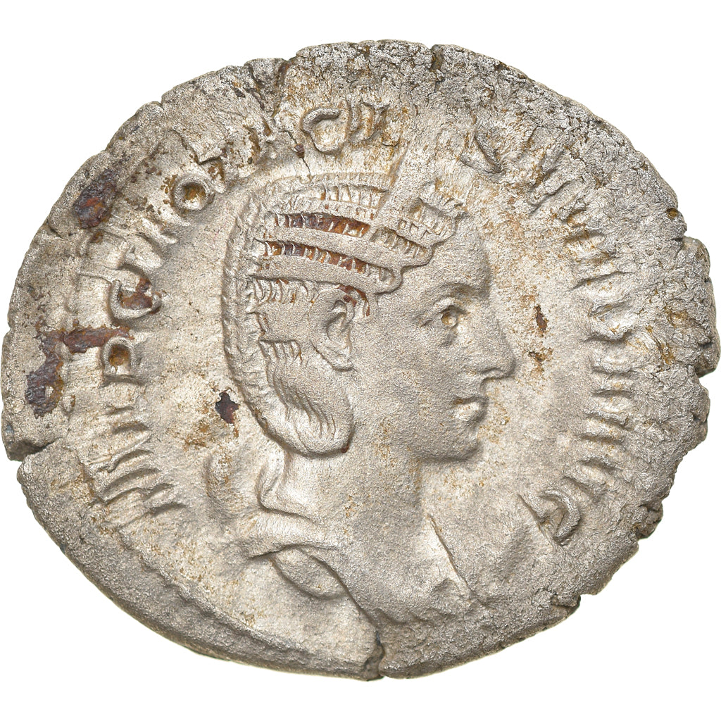 Moneta, Otacilia Severa, Antoninianus, 245, Roma, BB, Biglione, RIC:123c