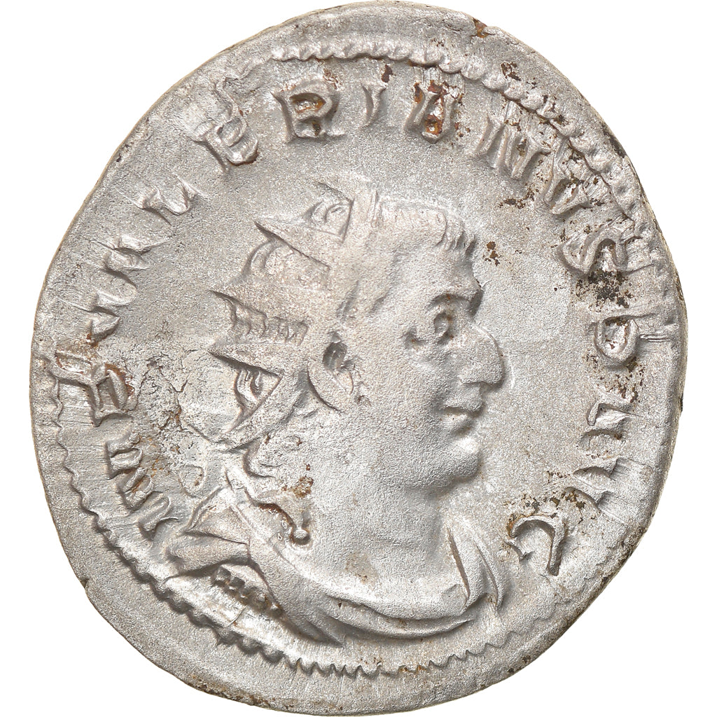 Coin, Valerian I, Antoninianus, 257-258, Trier, AU(50-53), Billon, RIC:12