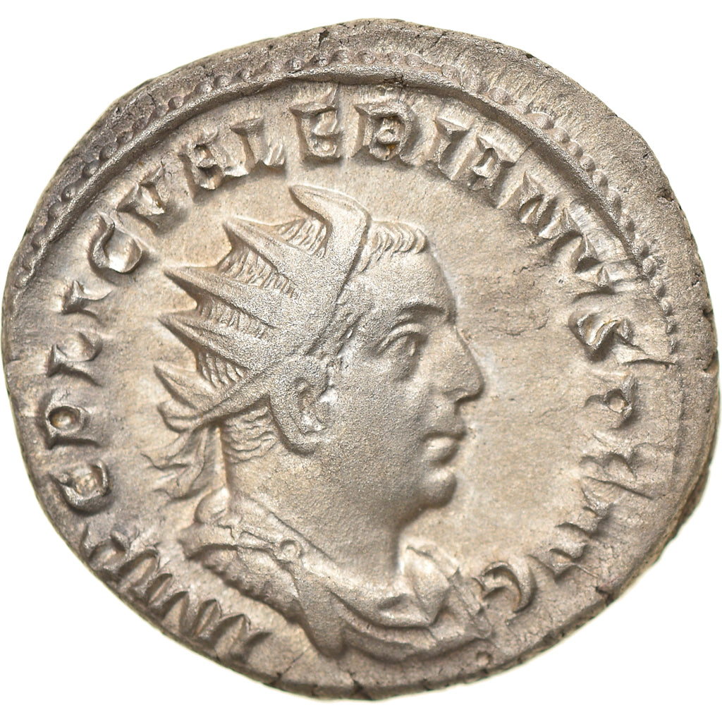 Coin, Valerian I, Antoninianus, 254, Roma, AU(55-58), Billon, RIC:87