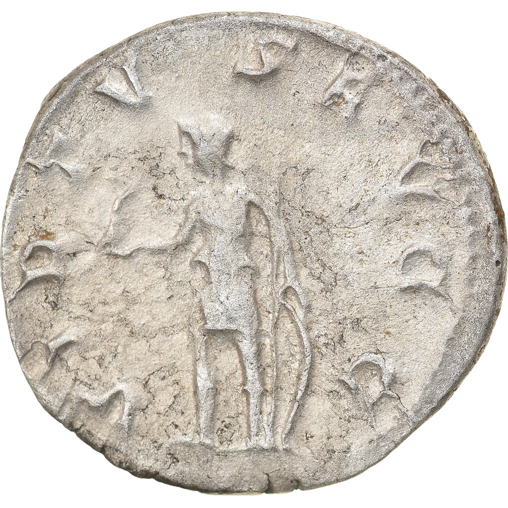 Moneta, Valerian I, Antoninianus, 254-256, Viminacium, BB, Biglione, RIC:271
