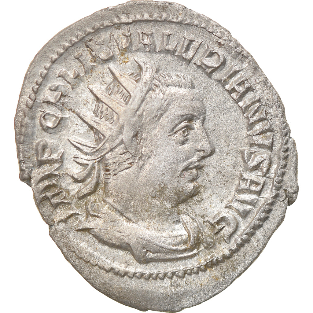 Coin, Valerian I, Antoninianus, 253-254, Roma, AU(50-53), Billon, RIC:89