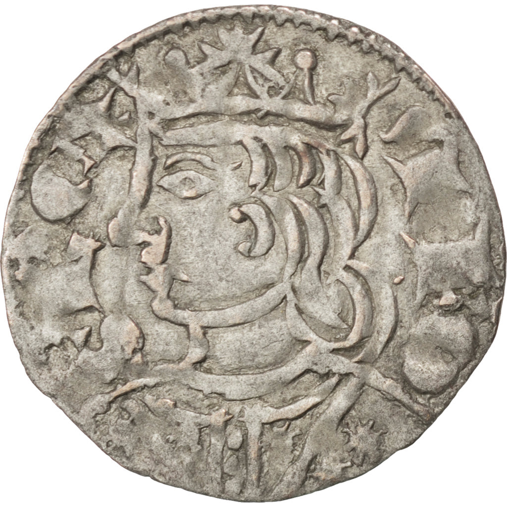 Spain, Denier, AU(50-53), Billon, 0.78