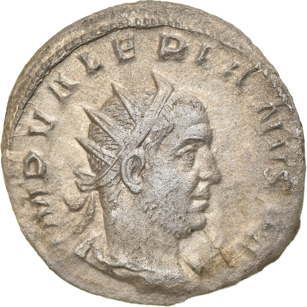 Coin, Valerian I, Antoninianus, 253, Viminacium, AU(50-53), Billon, RIC:240