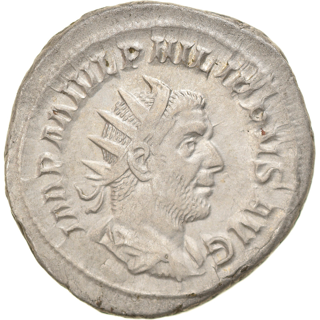 Moeda, Philip I, Antoninianus, 246, Roma, AU(50-53), Lingote, RIC:27b