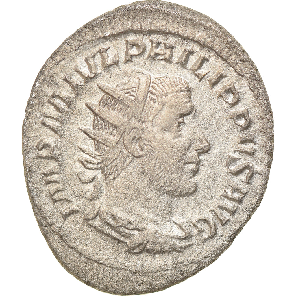 Coin, Philip I, Antoninianus, 245, Roma, AU(50-53), Billon, RIC:2b