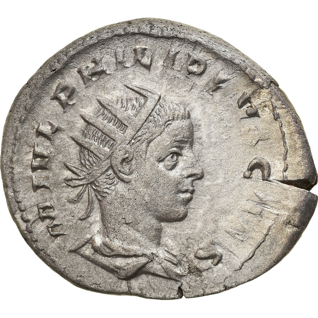 Coin, Philip II, Antoninianus, 245, Roma, AU(55-58), Billon, RIC:216c