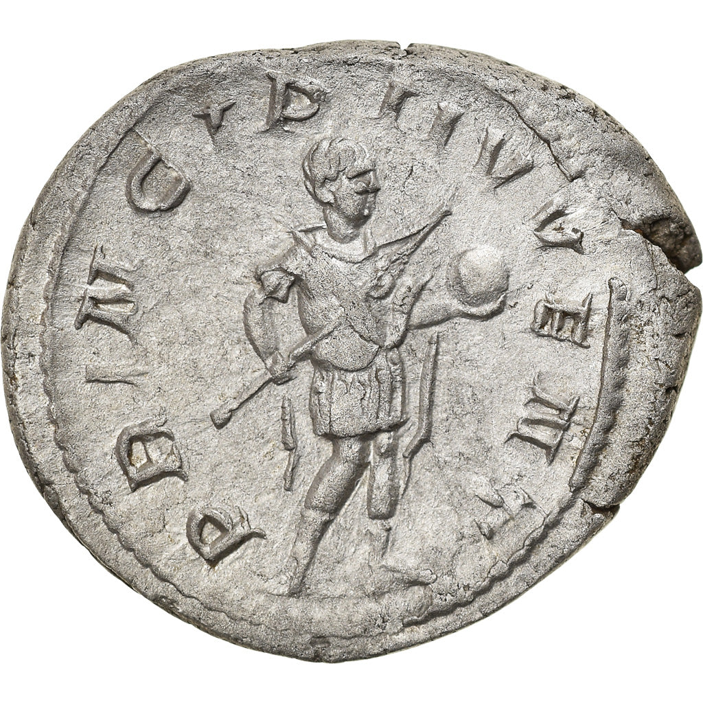 Coin, Philip II, Antoninianus, 245, Roma, AU(55-58), Billon, RIC:216c