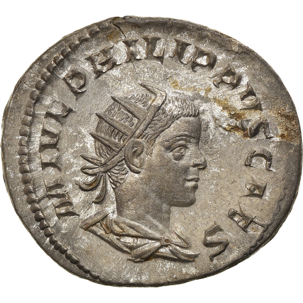Coin, Philip II, Antoninianus, 245, Roma, MS(63), Billon, RIC:216c