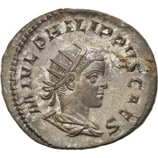Coin, Philip II, Antoninianus, 245, Roma, MS(63), Billon, RIC:216c