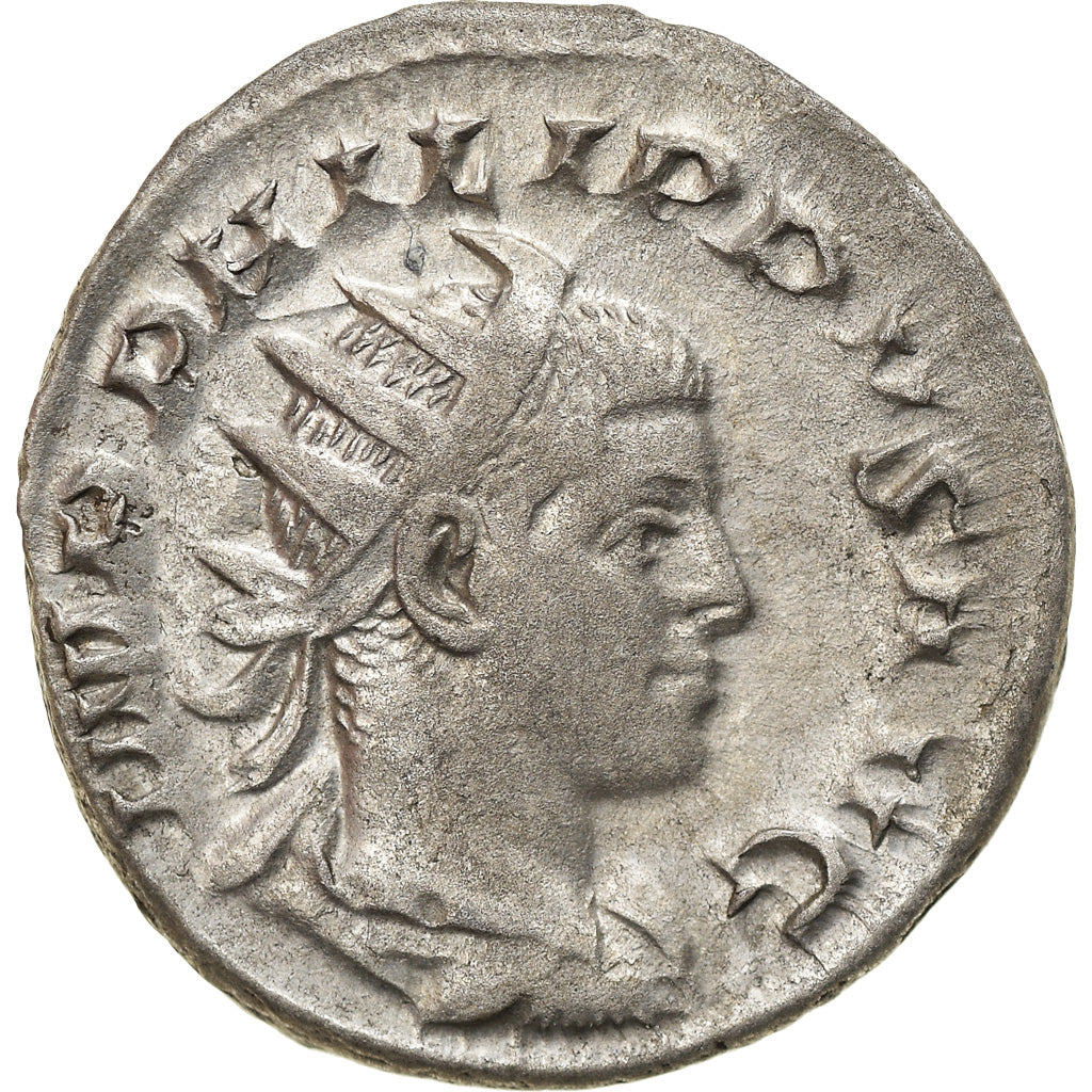 Coin, Philip II, Antoninianus, 248, Roma, EF(40-45), Billon, RIC:223