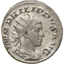 Coin, Philip II, Antoninianus, 248, Roma, EF(40-45), Billon, RIC:223