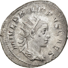 Coin, Philip II, Antoninianus, 246, Roma, AU(50-53), Billon, RIC:219d