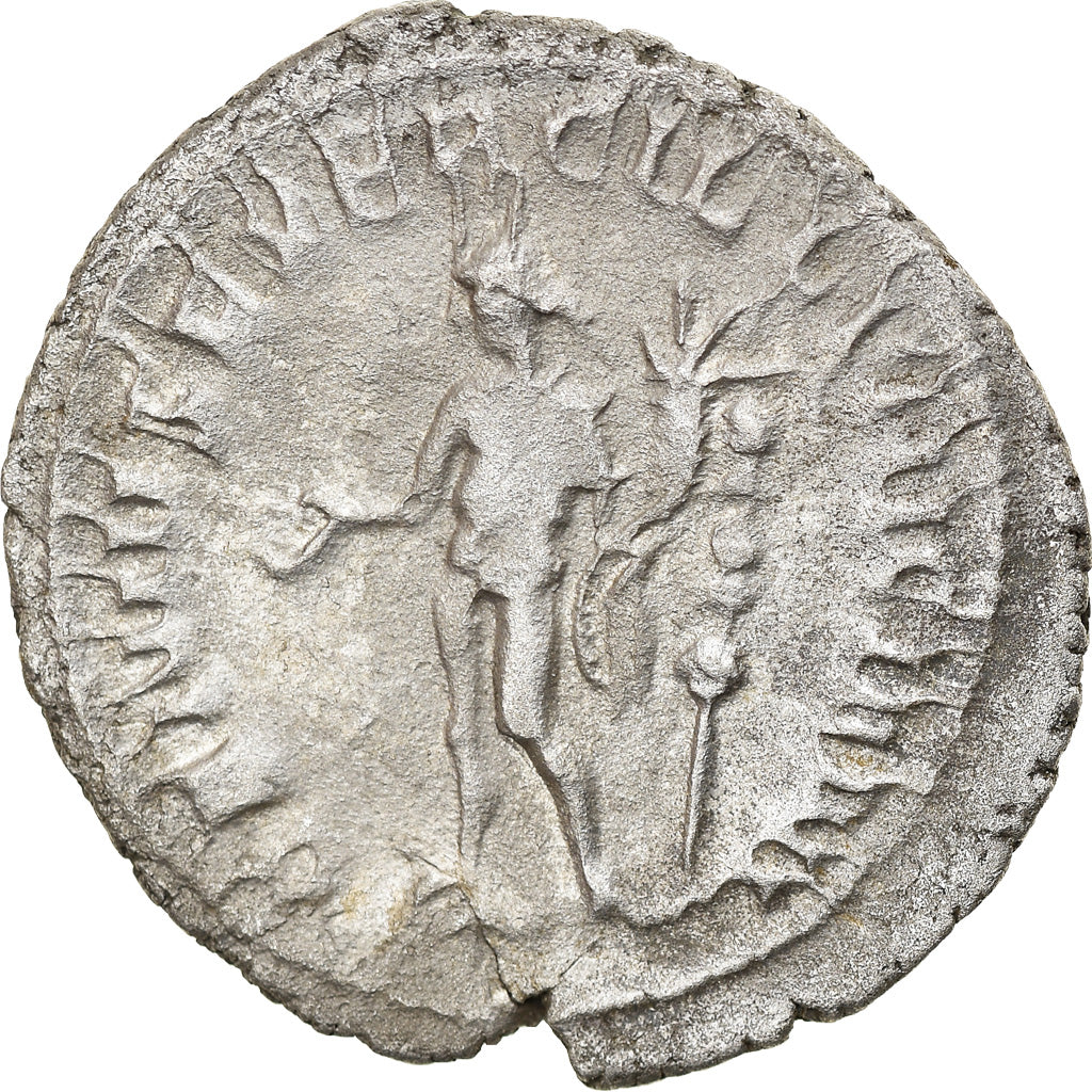 Coin, Trajan Decius, Antoninianus, 250, Roma, EF(40-45), Billon, RIC:16c