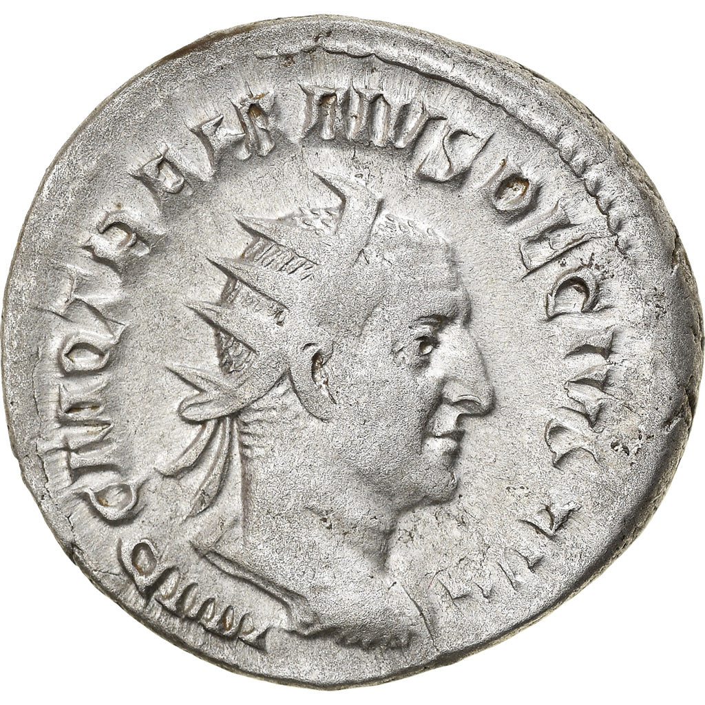 Coin, Trajan Decius, Antoninianus, 250, Roma, AU(50-53), Billon, RIC:29c
