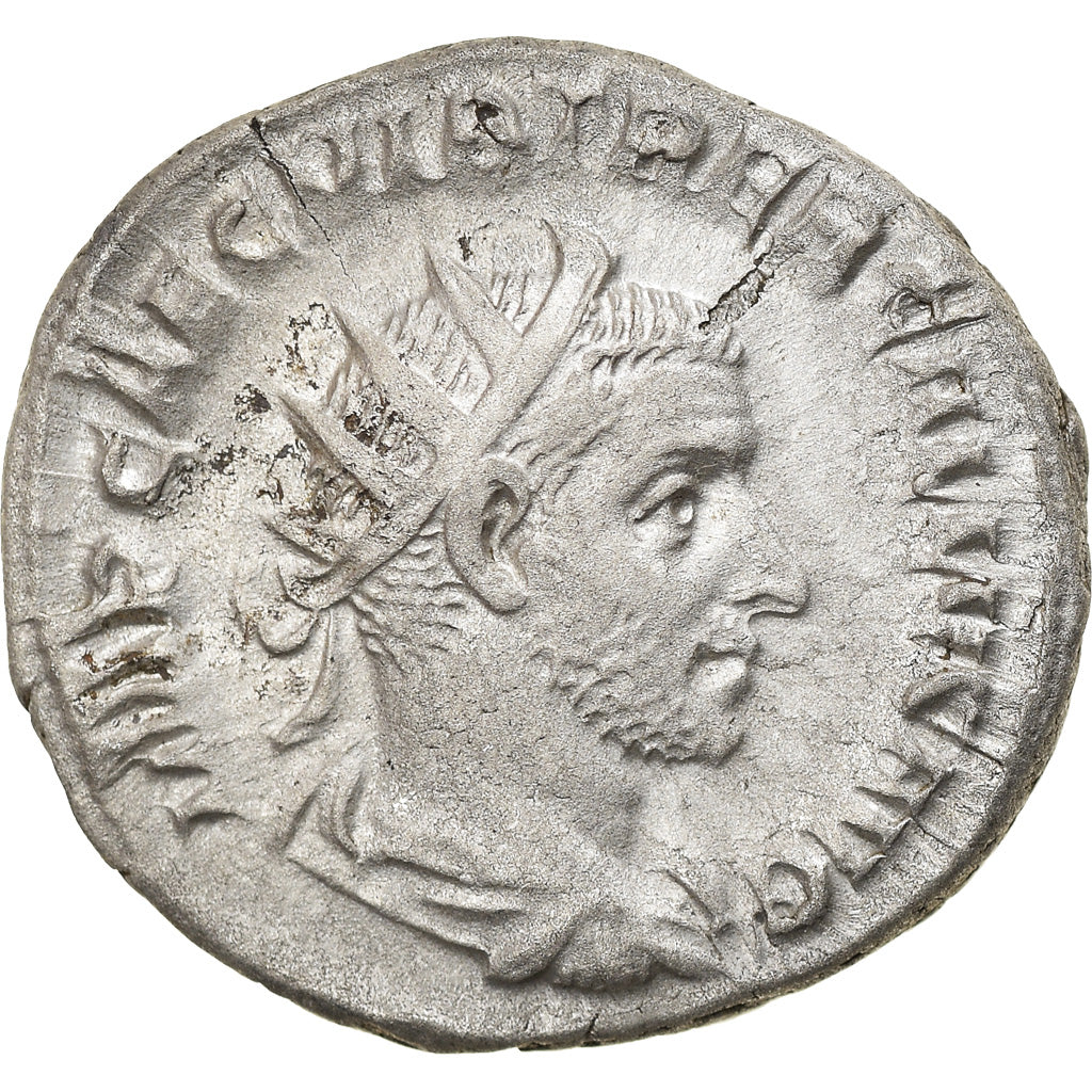 Moneta, Trebonianus Gallus, Antoninianus, 251-252, Roma, BB+, Biglione, RIC:33
