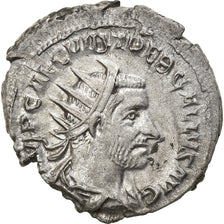 Coin, Trebonianus Gallus, Antoninianus, 253, Roma, AU(55-58), Billon, RIC:48a