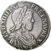 Moneta, Francja, Louis XIV, 1/2 Écu à la mèche longue, 1652, Rouen