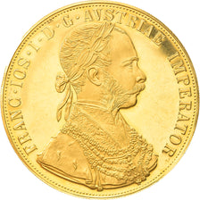 Coin, Austria, Franz Joseph I, 4 Ducat, 1915, Vienna, Official restrike