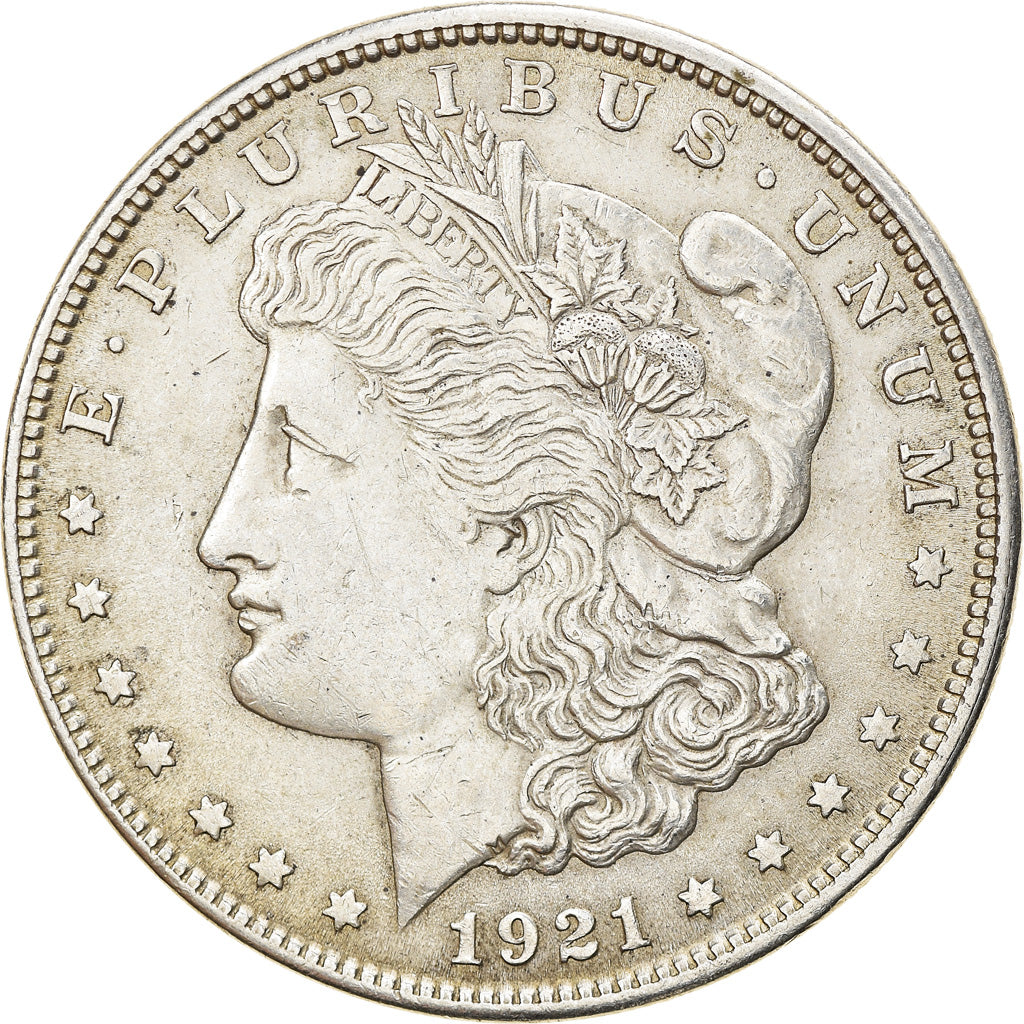 Moneta, Stati Uniti, Morgan Dollar, Dollar, 1921, U.S. Mint, Philadelphia, BB