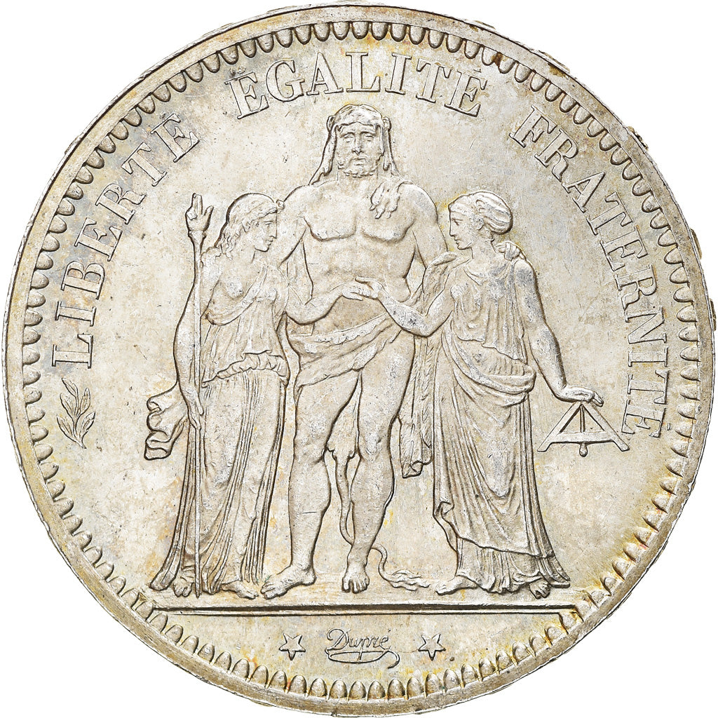 Coin, France, Hercule, 5 Francs, 1873, Paris, AU(55-58), Silver, KM:820.1
