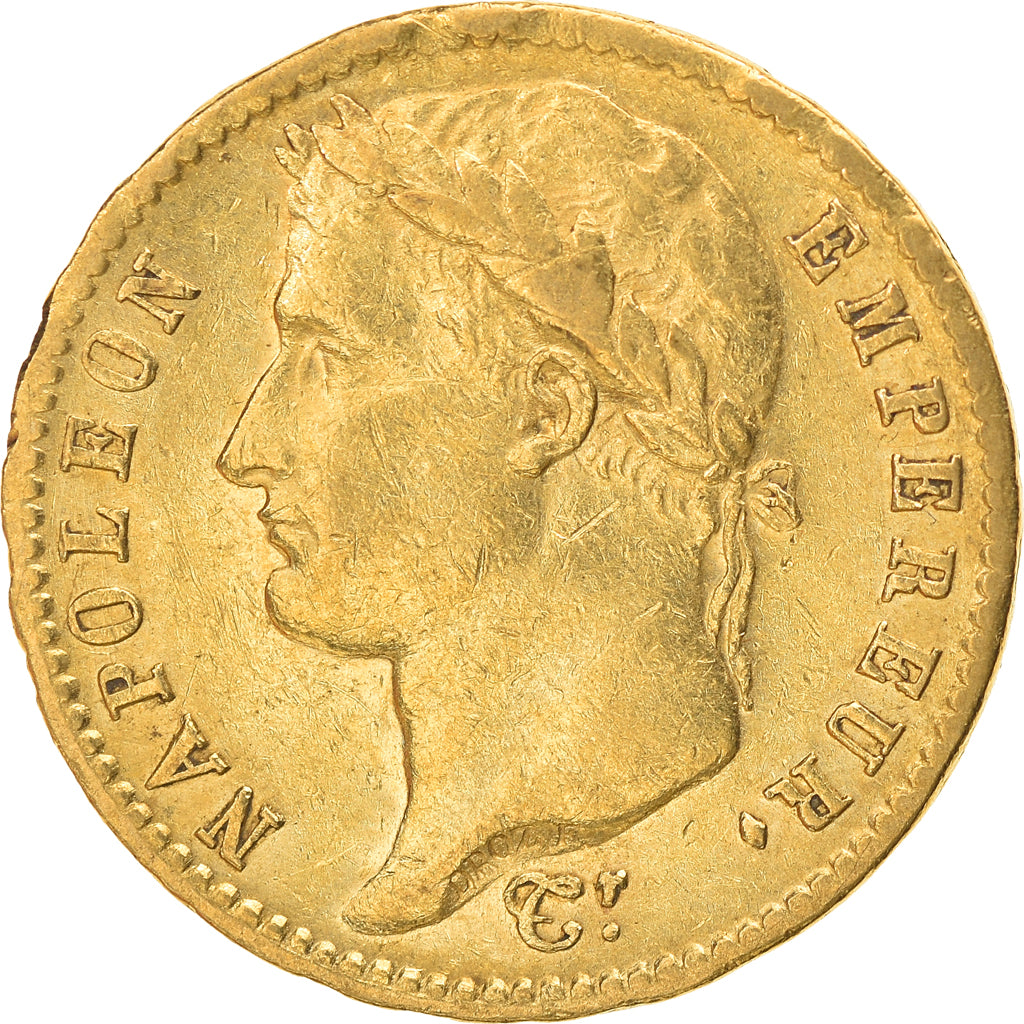 Munten, Frankrijk, Napoléon I, 20 Francs, 1812, Paris, ZF, Goud, KM:695.1