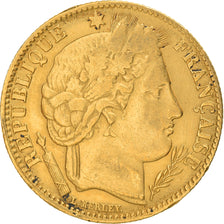 Coin, France, Cérès, 10 Francs, 1851, Paris, EF(40-45), Gold, KM:770