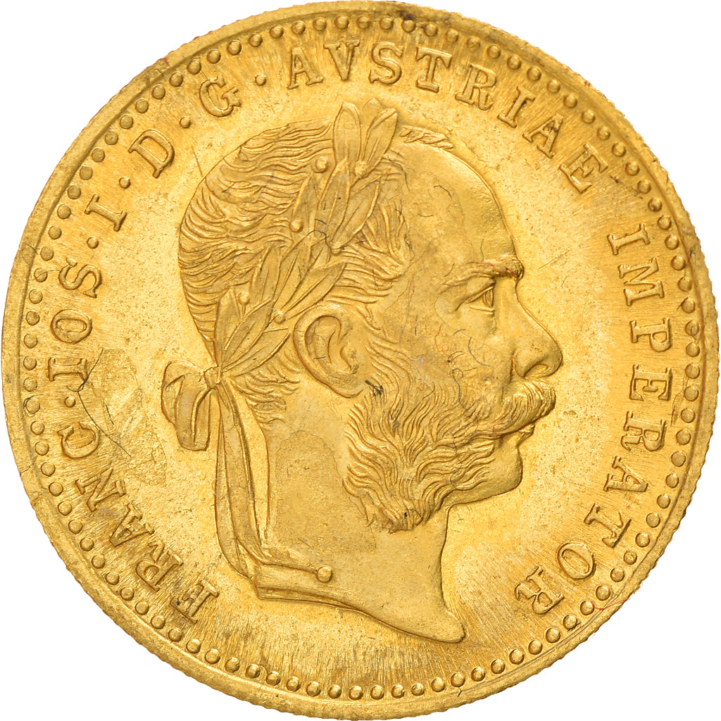 Coin, Austria, Franz Joseph I, Ducat, 1915, Official restrike, MS(63), Gold