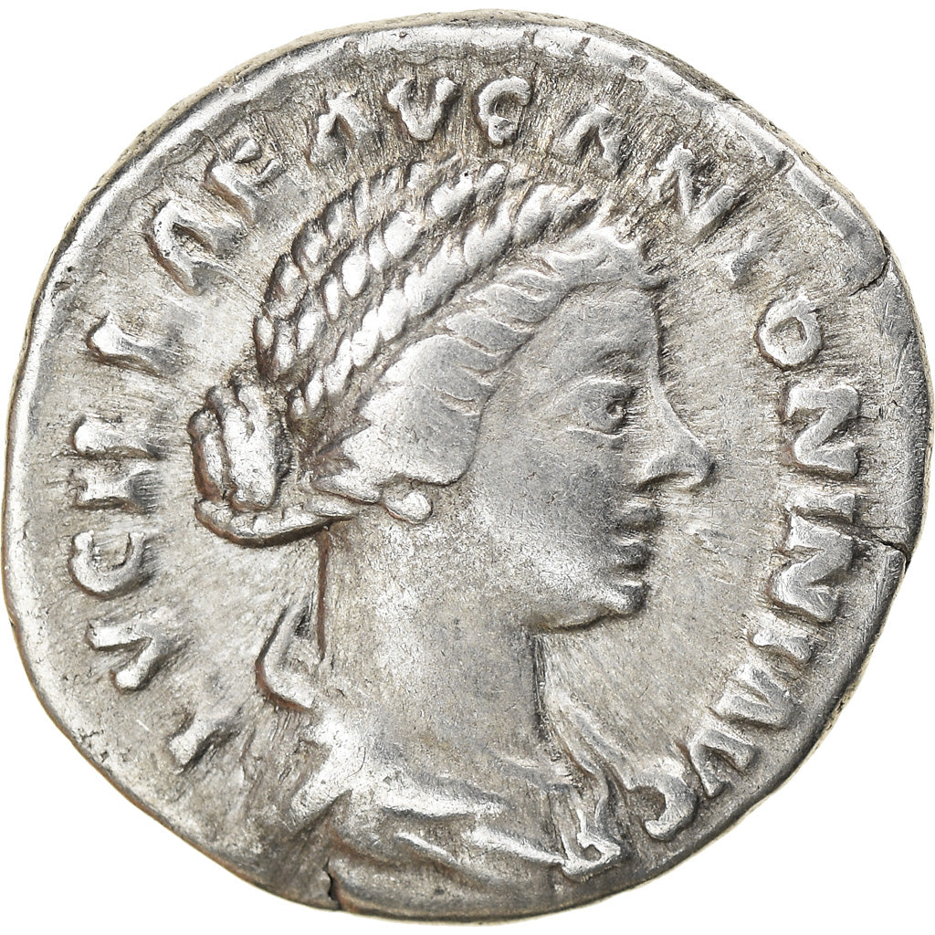 Coin, Lucilla, Denarius, 161-162, Roma, EF(40-45), Silver, RIC:788