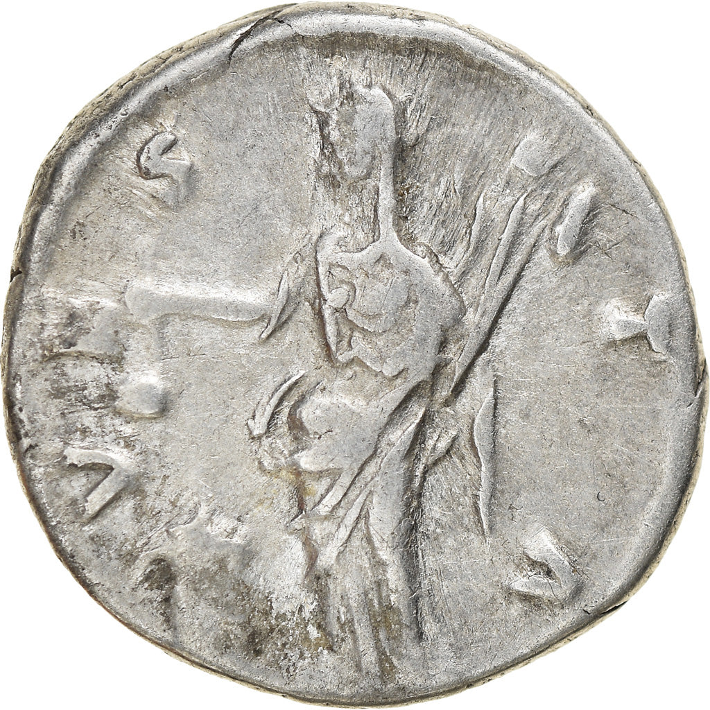 Coin, Lucilla, Denarius, 161-162, Roma, EF(40-45), Silver, RIC:788