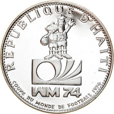 Münze, Haiti, World cup 1974, 25 Gourdes, 1973, Proof, STGL, Silber, KM:103