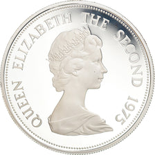 Moneda, Mauricio, 50 Rupees, 1975, Proof, FDC, Plata, KM:41a