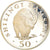 Moneta, Tanzania, 50 Shilingi, 1974, Proof, MS(65-70), Srebro, KM:8a