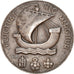 Francia, medalla, Ville de Paris, Fluctuat nec Mergitur, 1956, Delannoy, MBC+